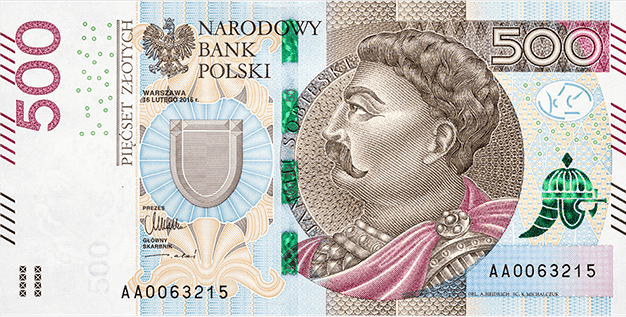 Poznaj 500 złotych