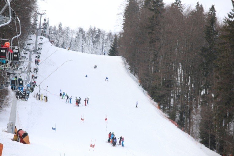 20. Mistrzostwa Polski Księży i Kleryków w Narciarstwie Alpejskim - Wisła-Łabajów 2017