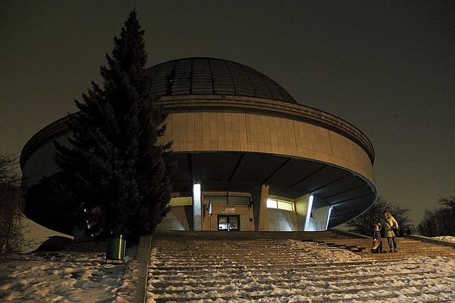 Planetarium w Chorzowie.