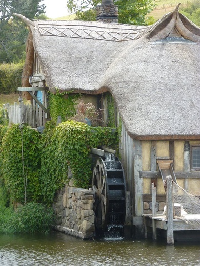 Hobbiton Movie Set - wioska hobbitów w Nowej Zelandii