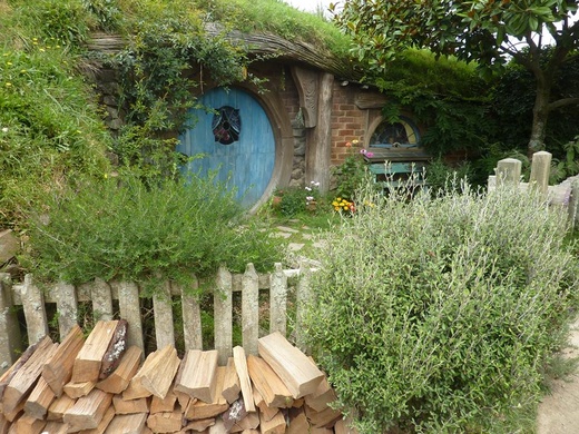 Hobbiton Movie Set - wioska hobbitów w Nowej Zelandii