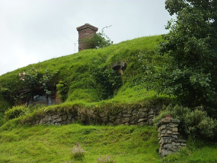 Hobbiton Movie Set - wioska hobbitów w Nowej Zelandii