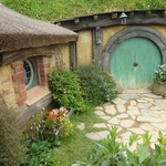 Hobbiton Movie Set - wioska hobbitów w Nowej Zelandii