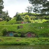 Hobbiton Movie Set - wioska hobbitów w Nowej Zelandii