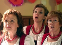 ▲	Pieśni kresowe i patriotyczne wykonywał chór Canzona z Olesznej.