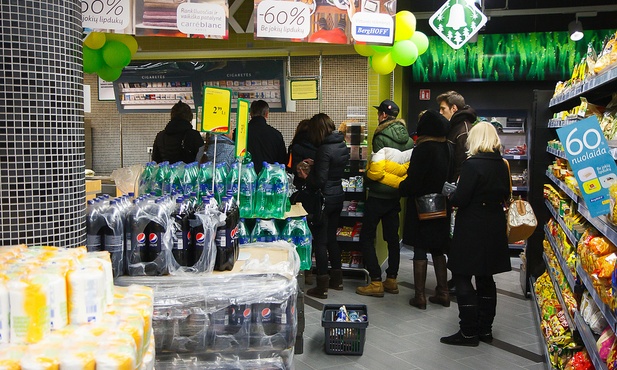 Litwini bojkotują centra handlowe