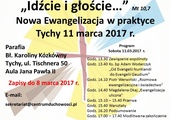 Nowa ewangelizacja w praktyce, Tychy, 11 marca