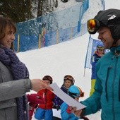 Zjazd na nartach z celem charytatywnym 