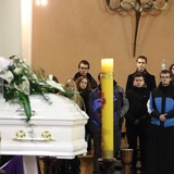 Pierwszy dzień pogrzebu Heleny Kmieć - Trzebinia