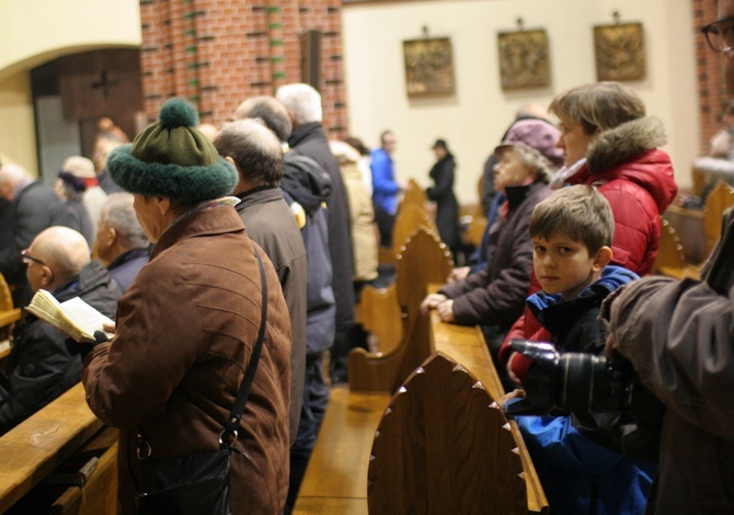 Odsłonięcie tabicy poświęconej Tragedii Górnośląskiej