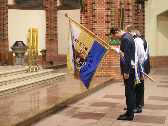 Odsłonięcie tabicy poświęconej Tragedii Górnośląskiej