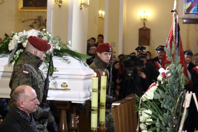 Pogrzeb Heleny Kmieć - Libiąż