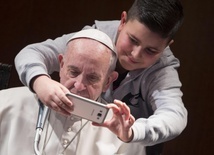Selfie z papieżem