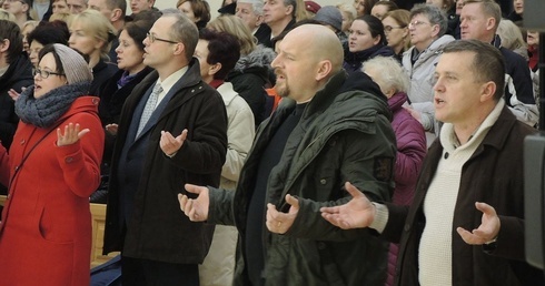 Czuwanie Odnowy w Duchu Świętym w kościele św. Andrzeja Boboli