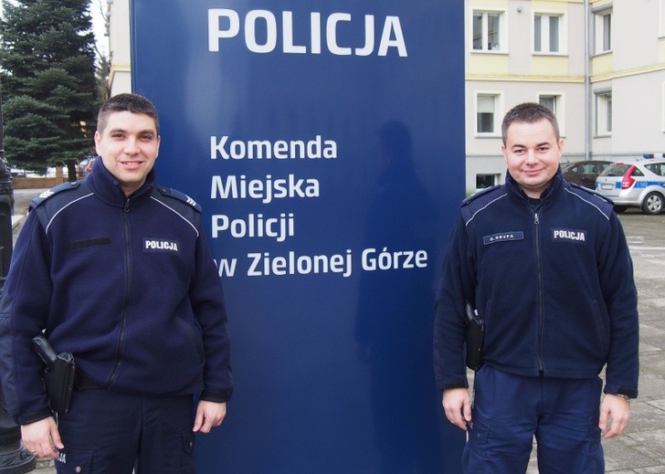 Policja i sąsiędzi zdążyli