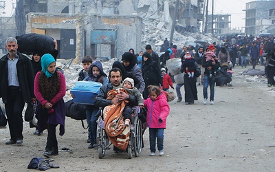 Wśród uciekinierów z Aleppo jest wielu Ormian, mieszkających tam od pokoleń.