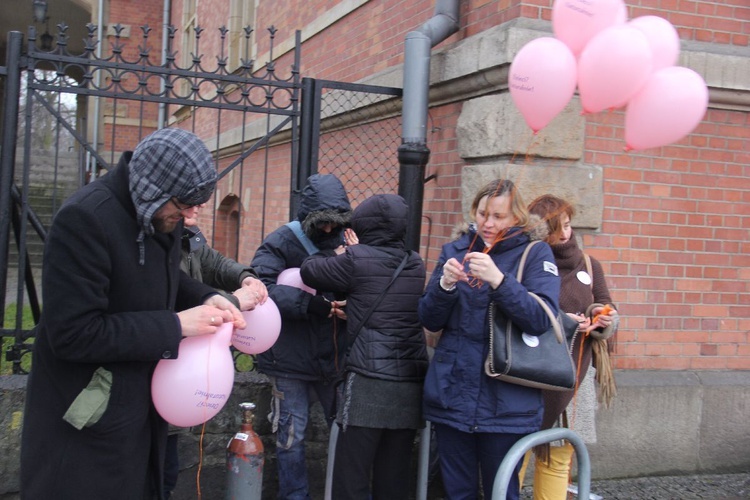 Protest przeciwko programowi in vitro