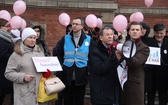 Protest przeciwko programowi in vitro