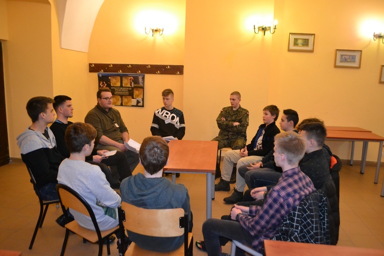 Rekolekcje dla chłopców z gmnazjum - dzień 1