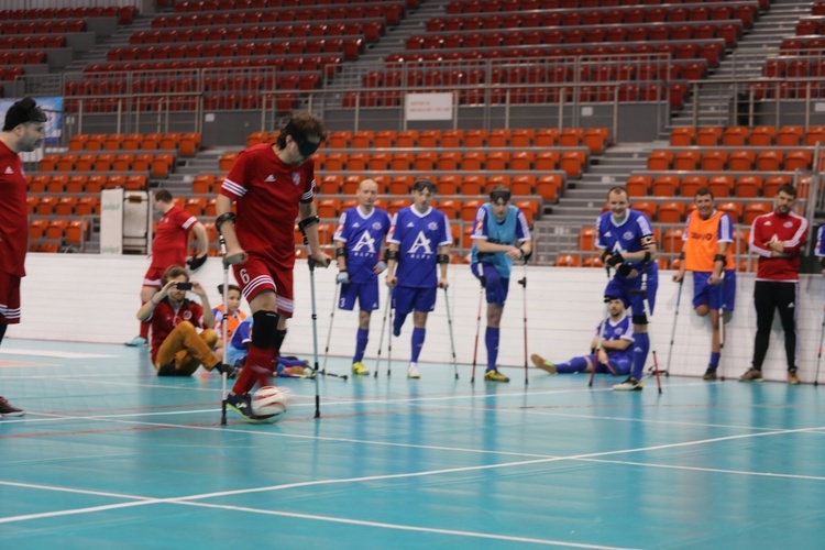 Pierwszy w historii mecz amp- i blind futbolistów w Bielsku-Białej