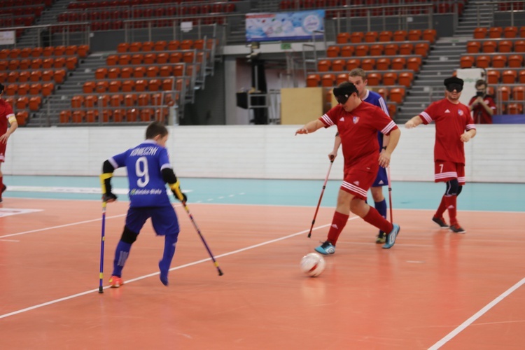 Pierwszy w historii mecz amp- i blind futbolistów w Bielsku-Białej