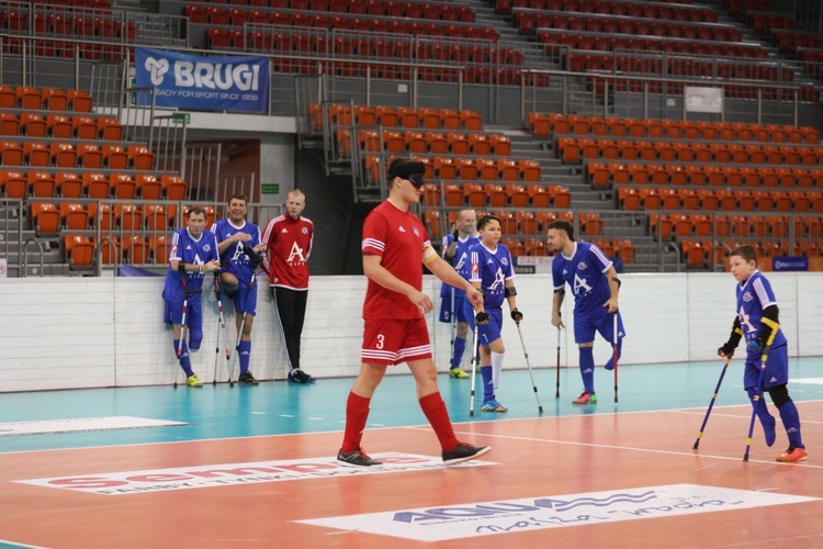 Pierwszy w historii mecz amp- i blind futbolistów w Bielsku-Białej