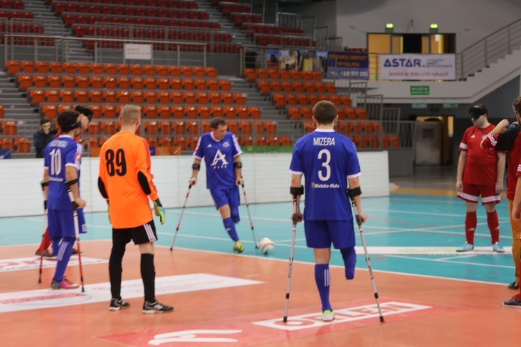 Pierwszy w historii mecz amp- i blind futbolistów w Bielsku-Białej