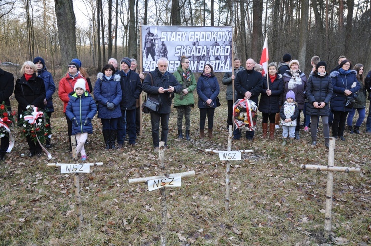 Pamięci żołnierzy wyklętych w Grodkowie