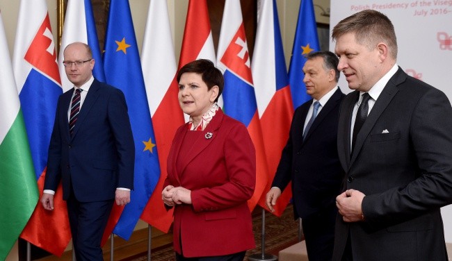 W Warszawie spotkanie premierów państw Grupy Wyszehradzkiej
