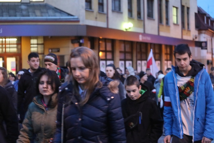 Marsz Pamięci Żołnierzy Wyklętych w Bielsku-Białej - 2017