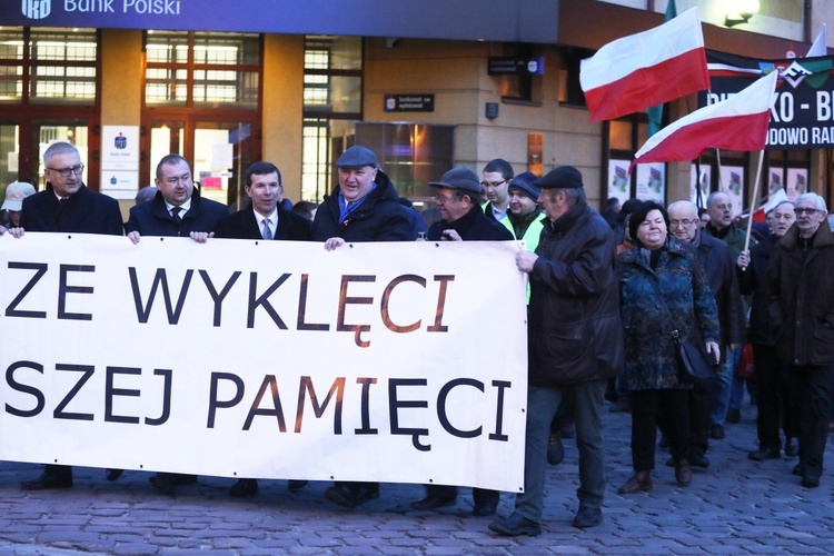 Marsz Pamięci Żołnierzy Wyklętych w Bielsku-Białej - 2017