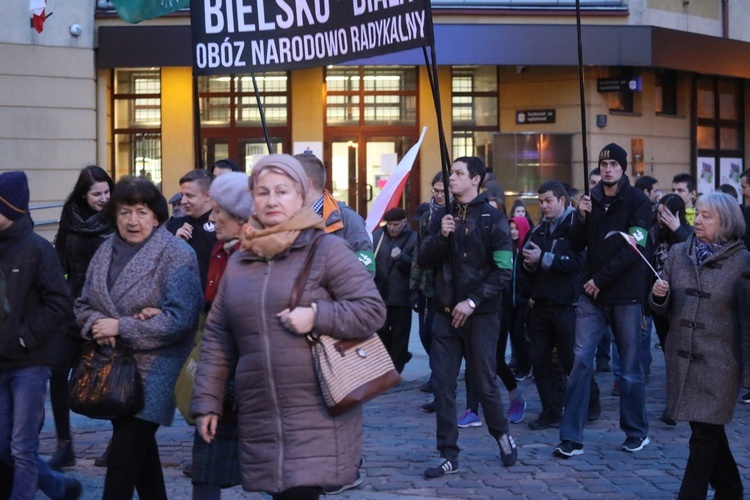 Marsz Pamięci Żołnierzy Wyklętych w Bielsku-Białej - 2017