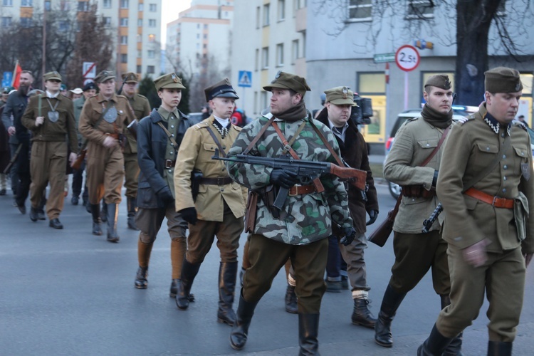 Marsz Pamięci Żołnierzy Wyklętych w Bielsku-Białej - 2017