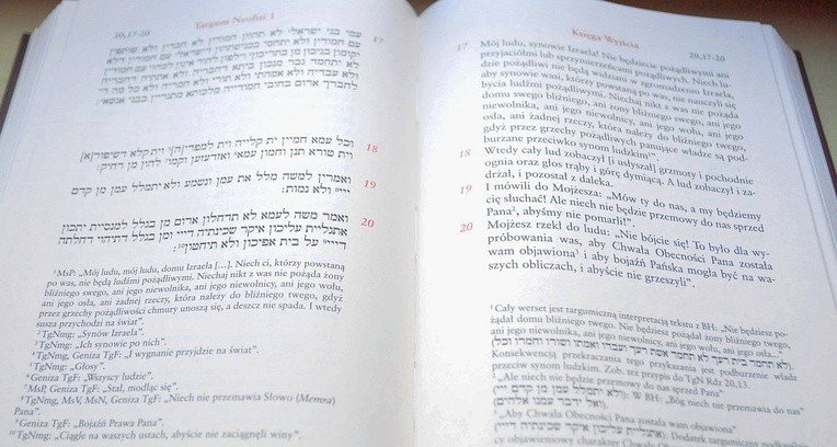 Biblia Aramejskia Targum Neofiti 1 - Księga Wyjścia 