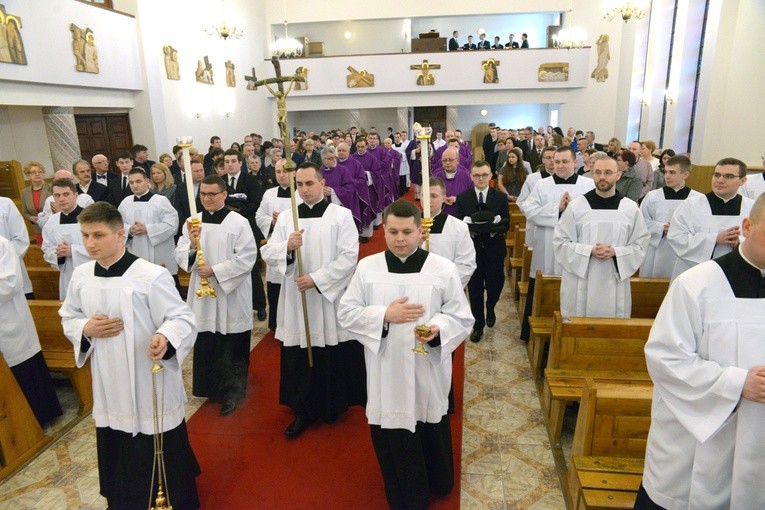 Uroczysta celebra odbyła się w kaplicy Wyższego Seminarium Duchownego w Radomiu