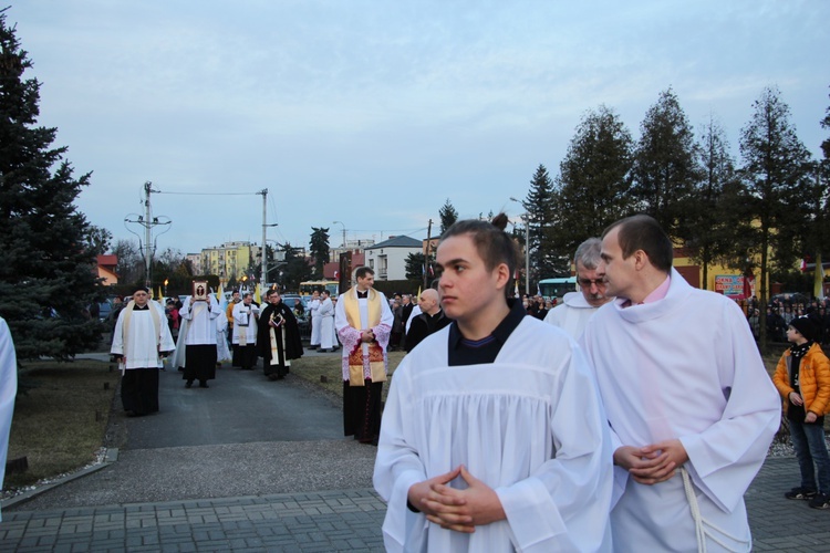 Powitanie ikony MB Częstochowskiej w Sochaczewie-Boryszewie