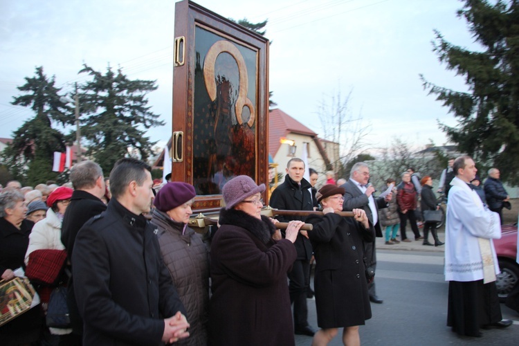 Powitanie ikony MB Częstochowskiej w Sochaczewie-Boryszewie