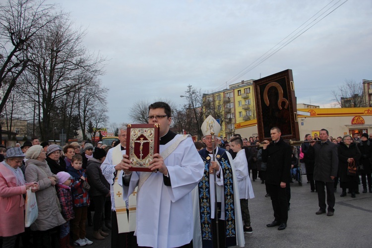 Powitanie ikony MB Częstochowskiej w Sochaczewie-Boryszewie