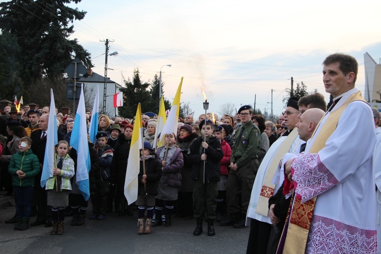 Powitanie ikony MB Częstochowskiej w Sochaczewie-Boryszewie