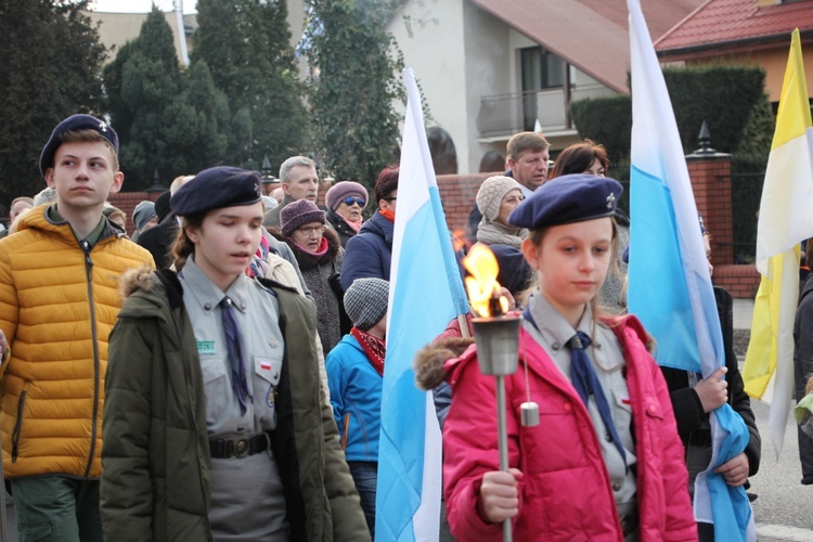 Powitanie ikony MB Częstochowskiej w Sochaczewie-Boryszewie