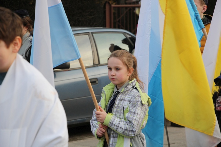 Powitanie ikony MB Częstochowskiej w Sochaczewie-Boryszewie