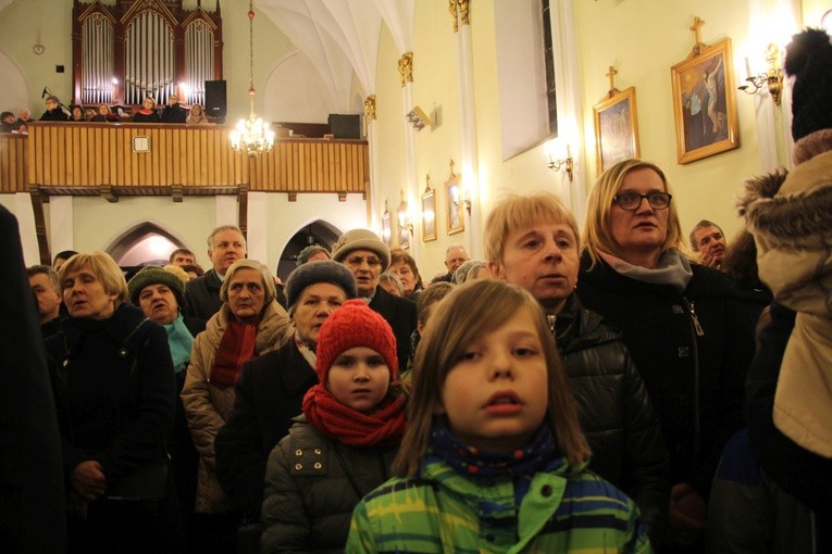 Powitanie ikony MB Częstochowskiej w Kozłowie Biskupim