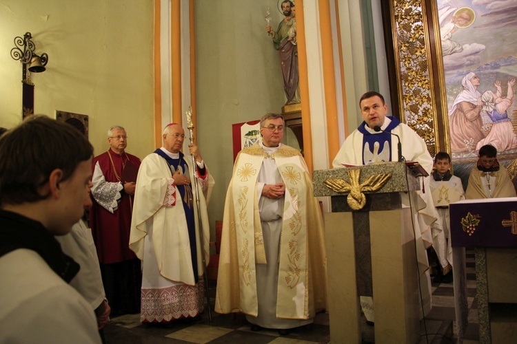 Powitanie ikony MB Częstochowskiej w Kozłowie Biskupim