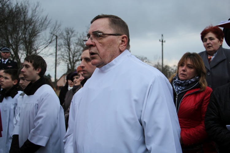 Powitanie ikony MB Częstochowskiej w Kozłowie Biskupim