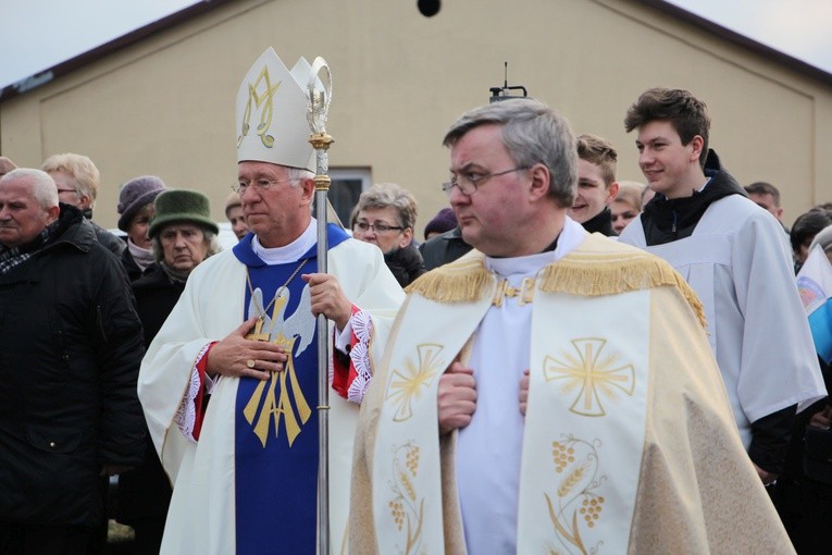 Powitanie ikony MB Częstochowskiej w Kozłowie Biskupim