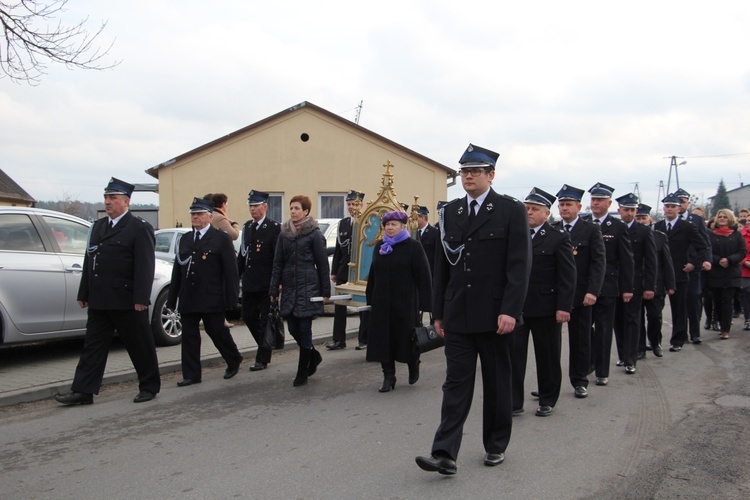 Powitanie ikony MB Częstochowskiej w Kozłowie Biskupim