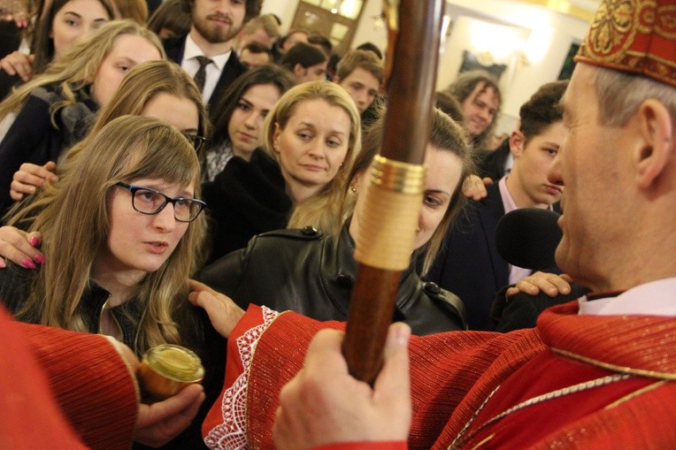 Bierzmowanie w par. MB Anielskiej w Dębicy