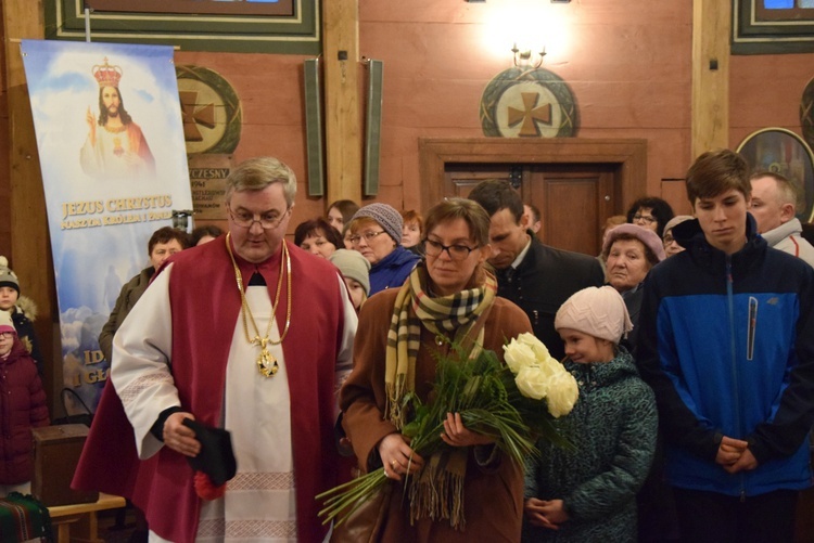 Powitanie ikony MB Częstochowskiej w Kurdwanowie