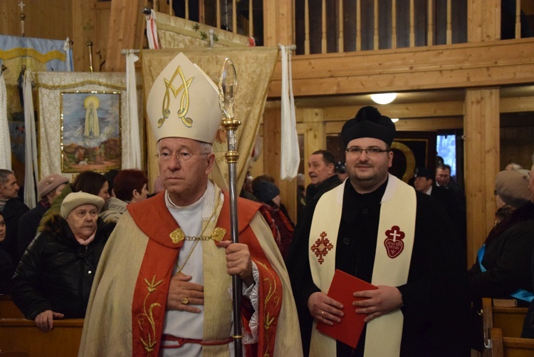 Powitanie ikony MB Częstochowskiej w Kurdwanowie