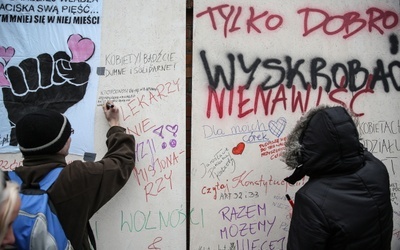 "Strajk Kobiet" i "ściana furii". Oraz demonstracja przeciw aborcji